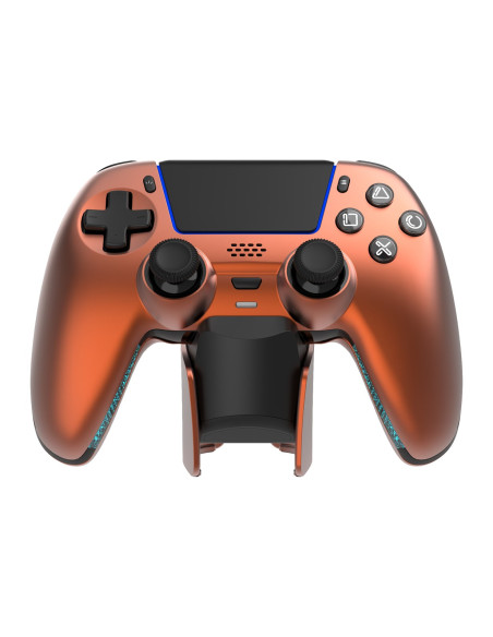 Deltaco Gaming Gam-199-Orangecopper Kontroler Gier Pomarańczowy, Brąz Bluetooth/Usb Gamepad Playstation 5, Pc, Android, Ios