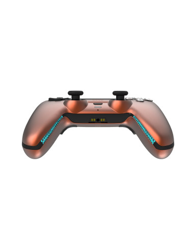 Deltaco Gaming Gam-199-Orangecopper Kontroler Gier Pomarańczowy, Brąz Bluetooth/Usb Gamepad Playstation 5, Pc, Android, Ios