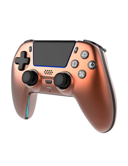 Deltaco Gaming Gam-199-Orangecopper Kontroler Gier Pomarańczowy, Brąz Bluetooth/Usb Gamepad Playstation 5, Pc, Android, Ios