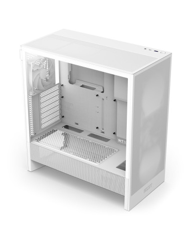 Nzxt Obudowa H5 Flow Midi Tower Z Oknem Biała