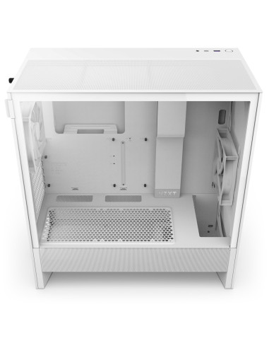 Nzxt Obudowa H5 Flow Midi Tower Z Oknem Biała