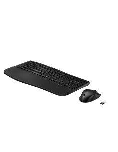 Zestaw Klawiatura + Mysz Hp 680 Comfort Dual-Mode Wireless/Bluetooth Keyboard And Mouse Combo Bezprzewodowe Czarne 8T6L6Aa 2