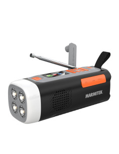 Marmitek 25008644 Radio Przenośny Analogowe I Cyfrowe Czarny