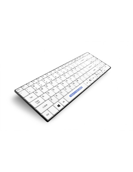 Man&Machine It's Cool Keyboard - Medyczna, Dezynfekowalna Niskoprofilowa Klawiatura (Biała)