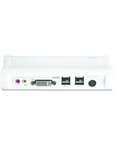 Trendnet Kvm  2-Port Dvi Usb Switch Mit Audio Kit