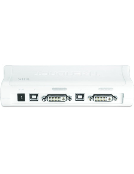 Trendnet Kvm  2-Port Dvi Usb Switch Mit Audio Kit