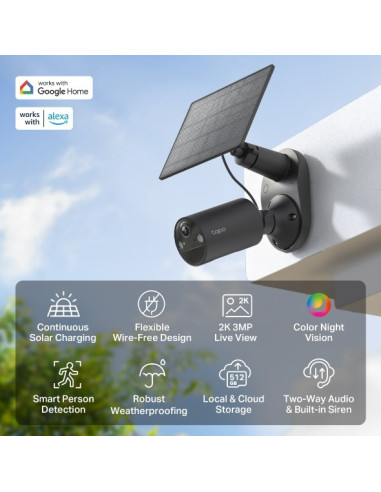 Tp-Link Tapo C411 Kit Tubowa Kamera Bezpieczeństwa Ip Zewnętrzna 2304 X 1296 Px Sufit / Ściana