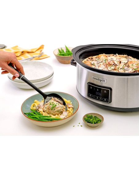 Wolnowar Crock-Pot Csc112X 6,5L (Srebrny)