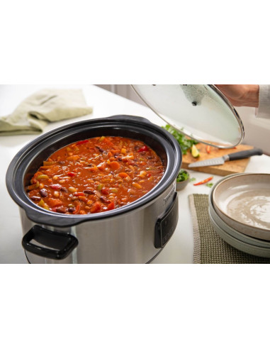 Wolnowar Crock-Pot Csc112X 6,5L (Srebrny)