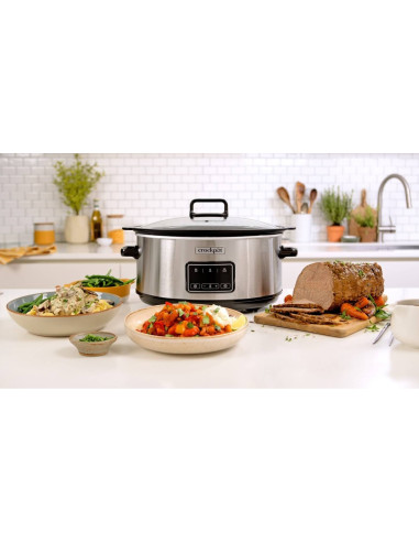 Wolnowar Crock-Pot Csc112X 6,5L (Srebrny)