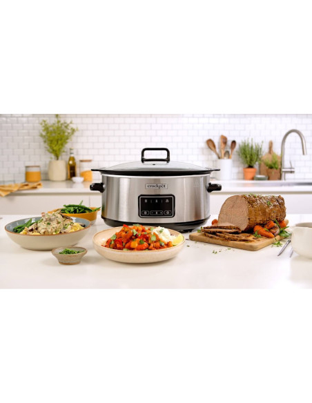 Wolnowar Crock-Pot Csc112X 6,5L (Srebrny)