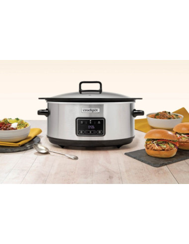 Wolnowar Crock-Pot Csc112X 6,5L (Srebrny)