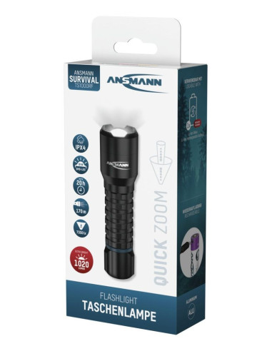 Ansmann Ts1000Rf Czarny Latarka Ręczna Led