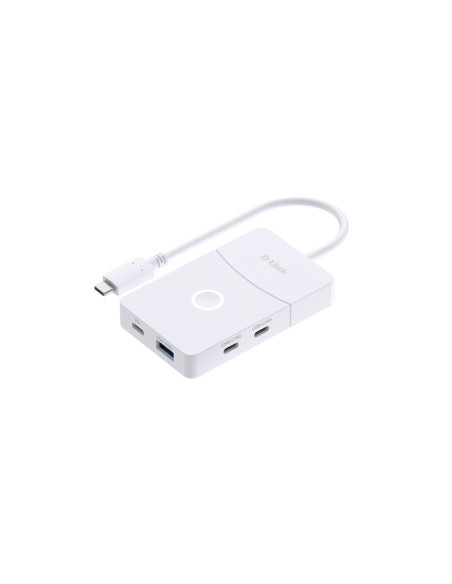 D-Link Dup-501 Huby I Koncentratory Usb 3.2 Gen 1 (3.1 Gen 1) Type-C 5000 Mbit/S Biały