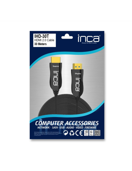 Inca Ihd-30T Kabel Hdmi 30 M Hdmi Typu A (Standard) Czarny