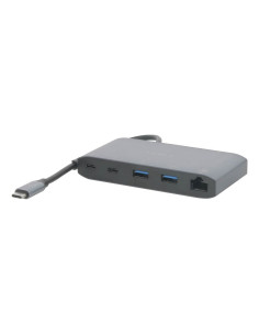 Mobilis 020027 Stacja Dokująca Przewodowa Usb 3.2 Gen 1 (3.1 Gen 1) Type-C Szary