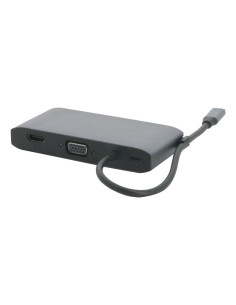Mobilis 020027 Stacja Dokująca Przewodowa Usb 3.2 Gen 1 (3.1 Gen 1) Type-C Szary 2