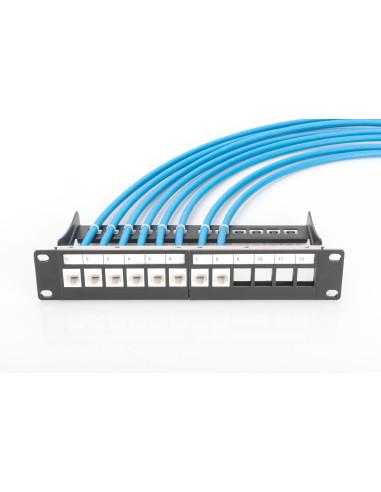 Digitus Dk-1614-A-Vh-1 Kabel Sieciowy Niebieski 100 M Cat6A U/Utp (Utp)