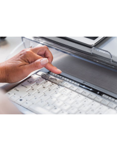 Bakkerelkhuizen S-Board 840 Klawiatura Biuro Usb Qwerty British English Jasny Szary, Biały 2