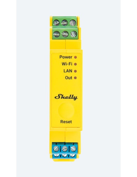 Shelly Pro Rgbww Pm Bezprzewodowy Żółty