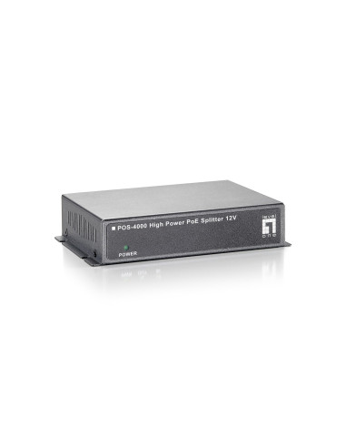Levelone Pos-4000 - Rozgałęźnik Poe - 15,4 Watt - 1 Wtyczka Wyjściowa