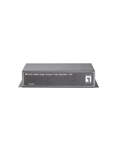 Levelone Pos-4000 - Rozgałęźnik Poe - 15,4 Watt - 1 Wtyczka Wyjściowa