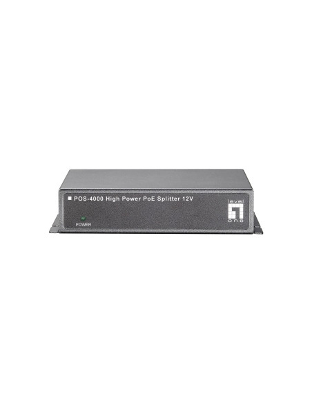 Levelone Pos-4000 - Rozgałęźnik Poe - 15,4 Watt - 1 Wtyczka Wyjściowa