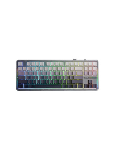 Klawiatura Gasket F87 Gradient Grey Spacecrystal Switch Rgb Aula