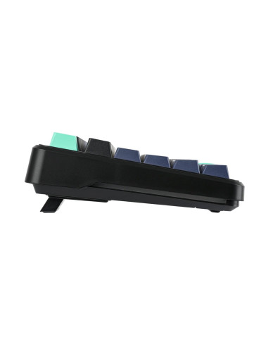 Klawiatura Gasket F87 Pro Dark Blue + Black + Cyan Graywoodv4 Switch Rgb Aula