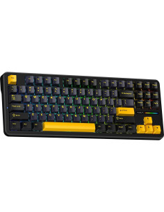 Klawiatura Gasket F87 Thunder Black Graywood Switch Rgb Aula 2