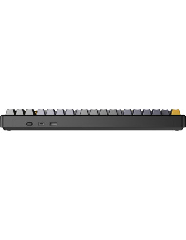 Klawiatura Gasket F87 Thunder Black Graywood Switch Rgb Aula