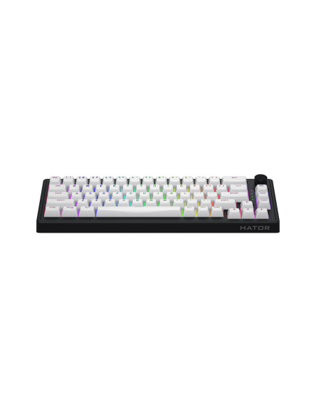 Hator Skyfall 65 Mag Ultra 8K Klawiatura Gaming Usb Qwerty Us English Czarny, Biały