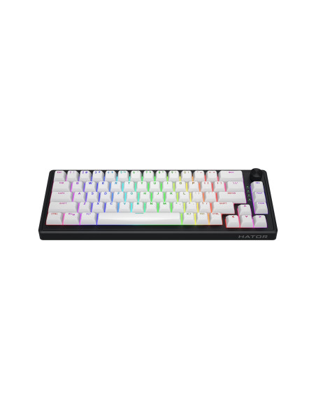Hator Skyfall 65 Mag Ultra 8K Klawiatura Gaming Usb Qwerty Us English Czarny, Biały