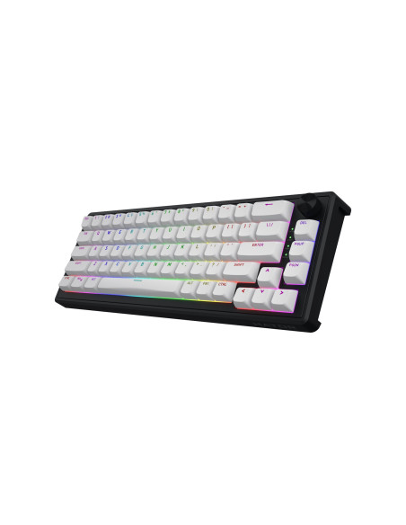 Hator Skyfall 65 Mag Ultra 8K Klawiatura Gaming Usb Qwerty Us English Czarny, Biały