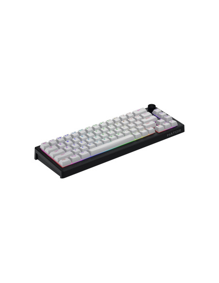 Hator Skyfall 65 Mag Ultra 8K Klawiatura Gaming Usb Qwerty Us English Czarny, Biały