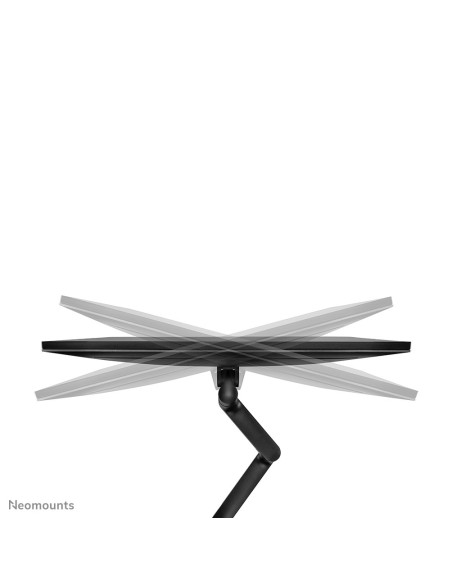 Neomounts Ds60-425Bl1 Uchwyt / Stojak Do Monitorów 68,6 Cm (27") Biurko Czarny