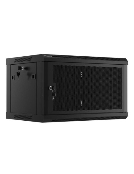 Lanberg Wf01-6406-23B Stojak 6U Szafa Wisząca Czarny