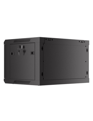 Lanberg Wf01-6406-23B Stojak 6U Szafa Wisząca Czarny
