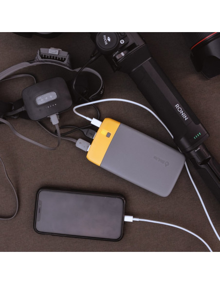 Biolite Charge 80 Pd Litowo-Jonowa (Li-Ion) 20000 Mah Szary, Pomarańczowy