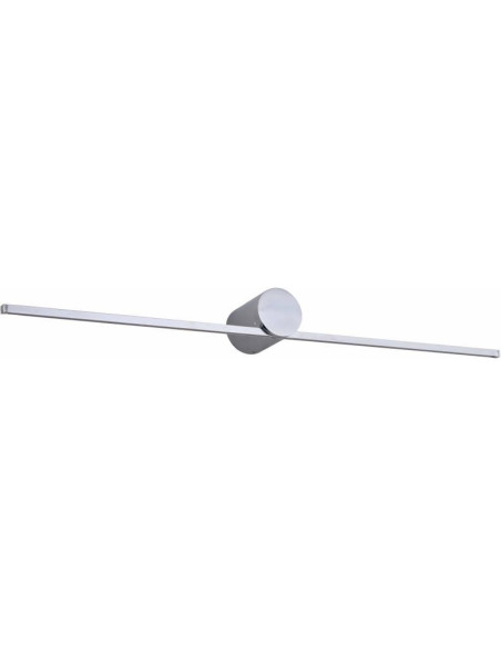 Nowoczesny Kinkiet Led Slim L Ip44 Chromowany