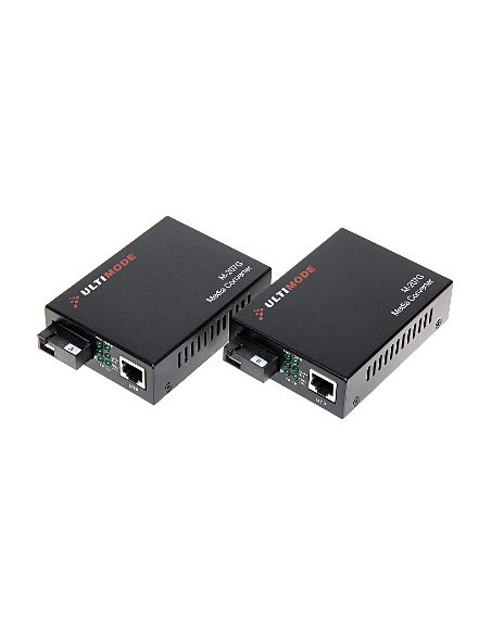 Media Konwerter Jednomodowy Komplet Txrx M-207G Ultimode