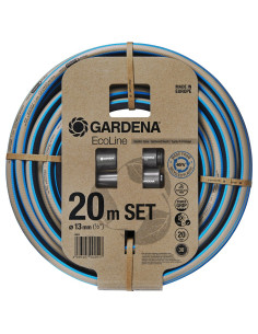 Gardena 18931-20 Wąż Ogrodowy 20 M Nad Ziemią Plastik, Termoplastyczny Elastomer Czarny, Niebieski, Szary 2