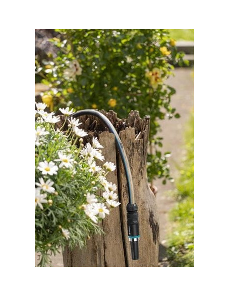Gardena 18931-20 Wąż Ogrodowy 20 M Nad Ziemią Plastik, Termoplastyczny Elastomer Czarny, Niebieski, Szary