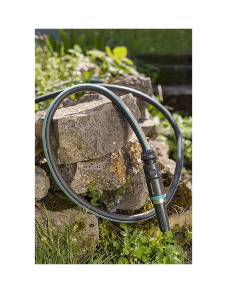Gardena 18931-20 Wąż Ogrodowy 20 M Nad Ziemią Plastik, Termoplastyczny Elastomer Czarny, Niebieski, Szary