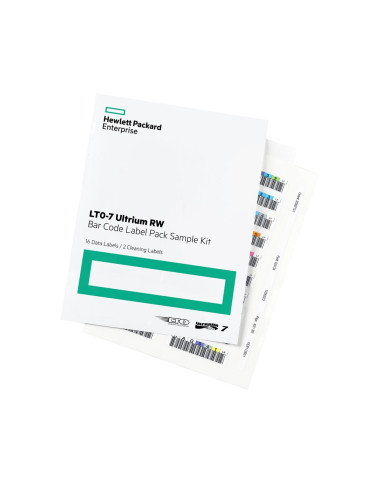 Hpe Lto-7 Ultrium Rw Bar Code Label Pack 1,26 Cm