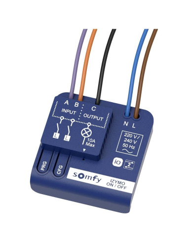Somfy 1822649 - Izymo Licht-Empf?Nger Io An/Aus Tahoma (Switch) Kompatibel