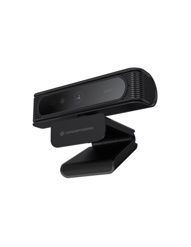 Conceptronic Kamera Internetowa Usb-A2.0 80° 1080P/30Hz Fullhd + Mikrofon Czarno-Biały