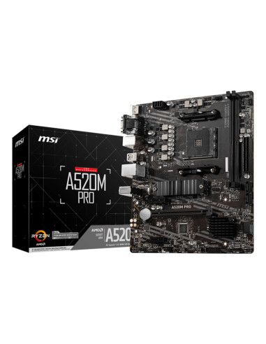 Msi A520M Pro Socket Am4 Micro Atx