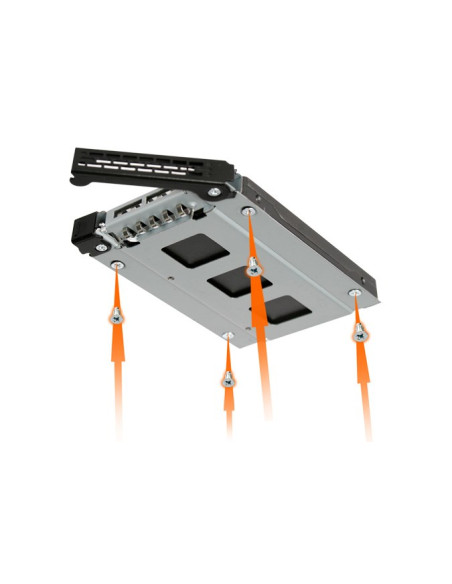 Icy Dock Mb411Spo-B Panel Drive Bay Czarny