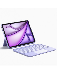 Klawiatura Ipad 11" Ipad Air 4/5Gen Qwertz Fioletowy